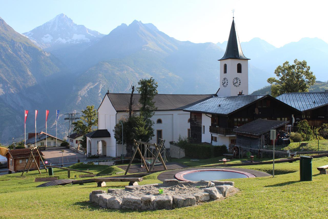 Bietschhorn Hotel Unterbäch Buitenkant foto
